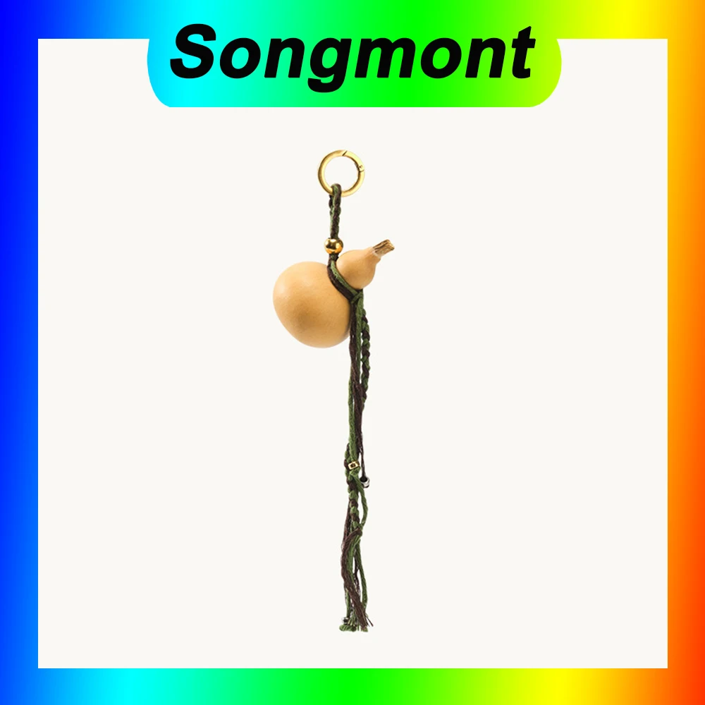 

Songmont gathering qi gourd bag charm accessories retro national style designer new gourd charm