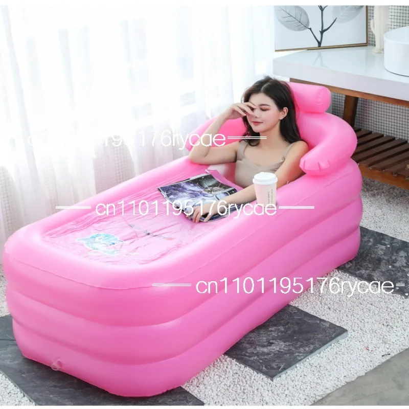 Anti-freeze crack adult warm bathtub bathtub thickened warm folding bath tub
