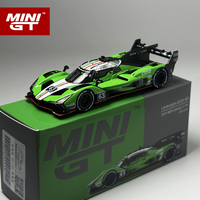 MINIGT 1:64 Lamborghini SC63 #63 Iron lynx 2024 IMSA Sebring 12 Hrs alloy car Model 816