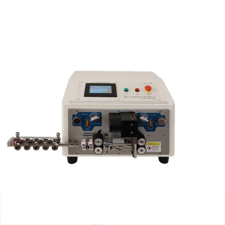 Four-wheel Drive Automatic Wire Stripping Machine Is Used for Multi-core Sheathed Wires