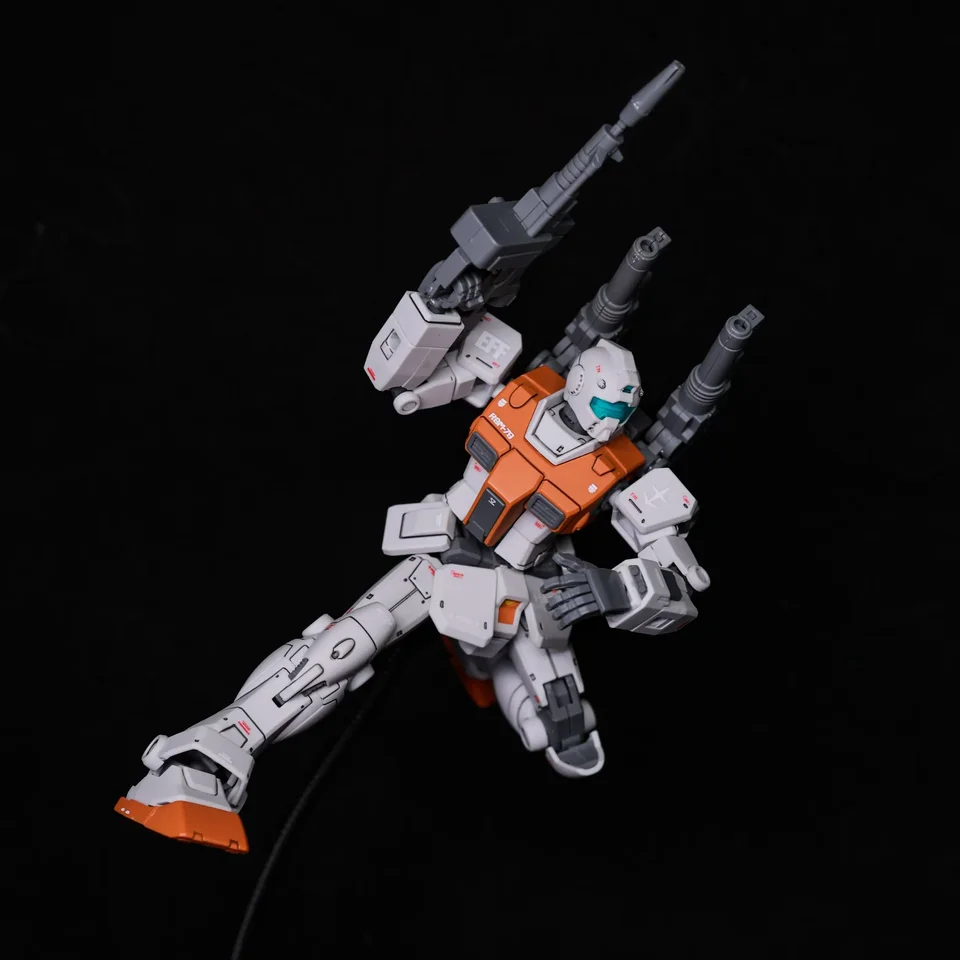 Gk 65297 HG 1/144 RGM-79 Jim Moroccan Front Assembly Model Joint