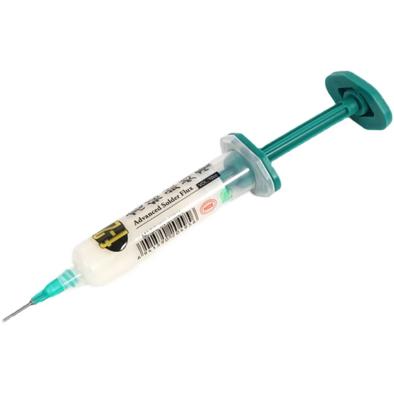 10CC Advanced Flux bezdymny strzykawka topnik lutowniczy pasta lutownicza LED BGA SMD naprawa PCB nie-czysty olej spawalniczy z igłą wspomagającą