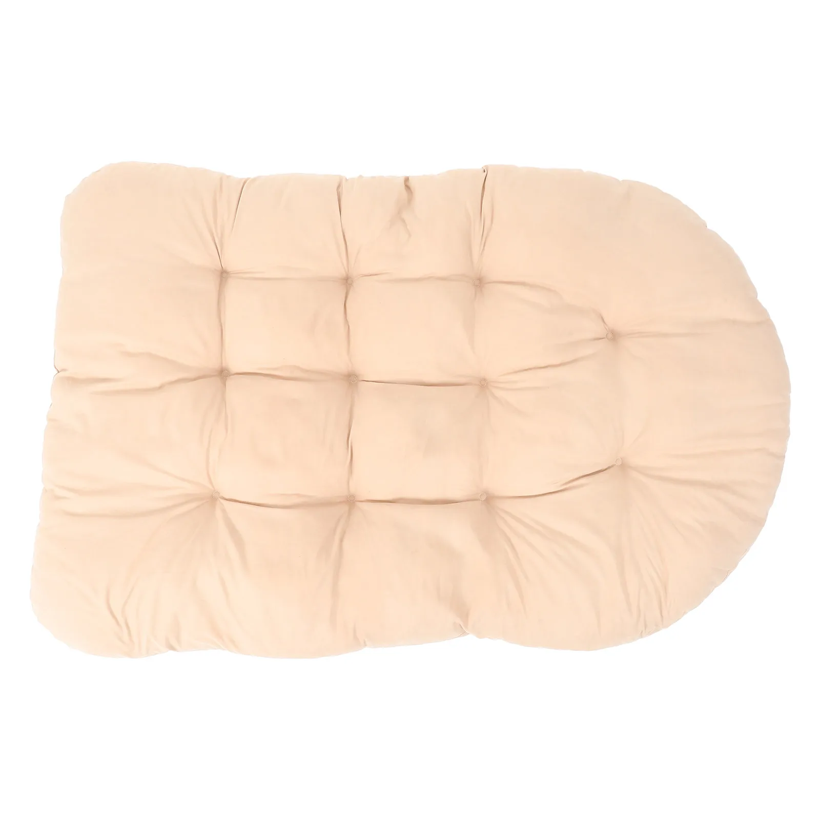 

Hanging Basket Seat Cushion Egg Chair Pillow Outdoor Replacement Set of 4 Weather Resistant Foam Swing Rattan Tufted Pad