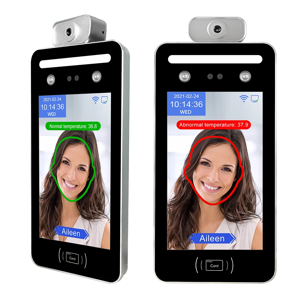 وقت الحضور اللاسلكي للوجه، التحكم في الوصول للتعرف على الوجه وبصمات الأصابع #3