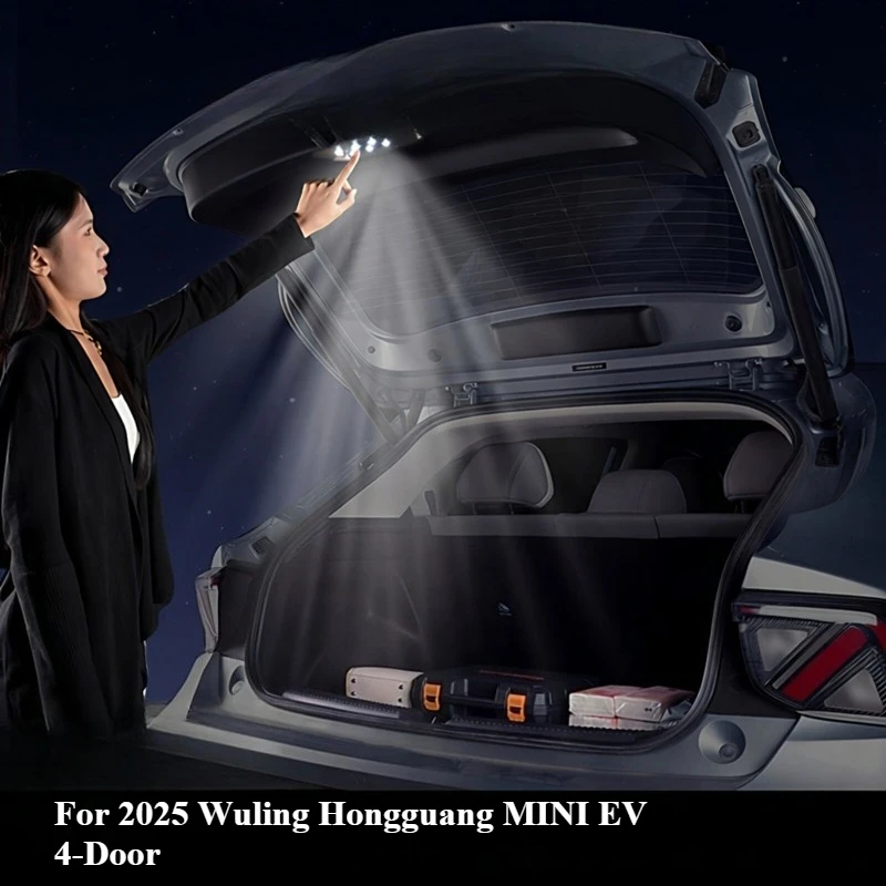 For 2025 Wuling Hongguang MINI EV 4-Door, Trunk Light Mini 4th Gen Interior Decorative Light Modification