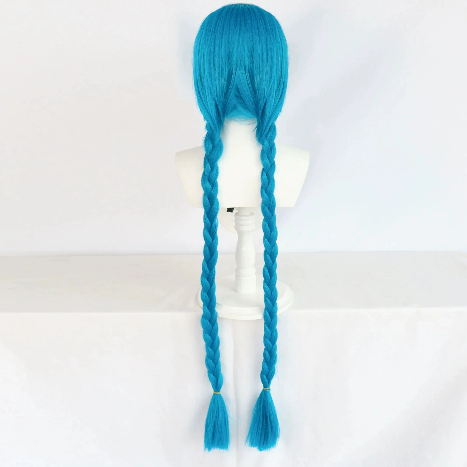 Juego LOL batalla de las ciudades gemelas Rampage Loli Jinx Cosplay peluca periféricos de juego accesorios de disfraz de Halloween y Navidad