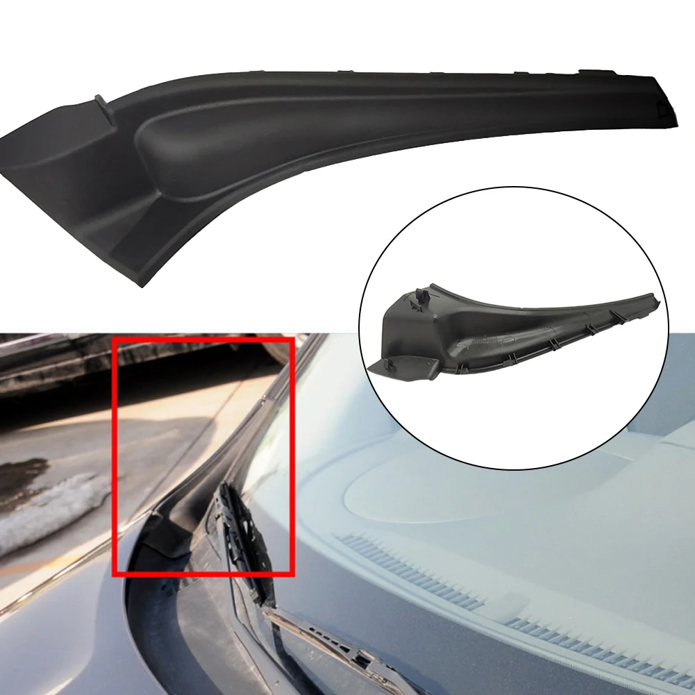 

1PCS Front Right Windshield Wiper Cowl Cover For Nissan Versa Sedan 2012-2018 OE Part Number 66894-3AN0A Black Accessories