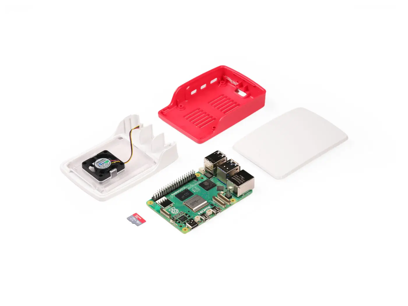 Raspberry Pi 5 16GB/8GB/4GB Starter Kit with Case & Fan