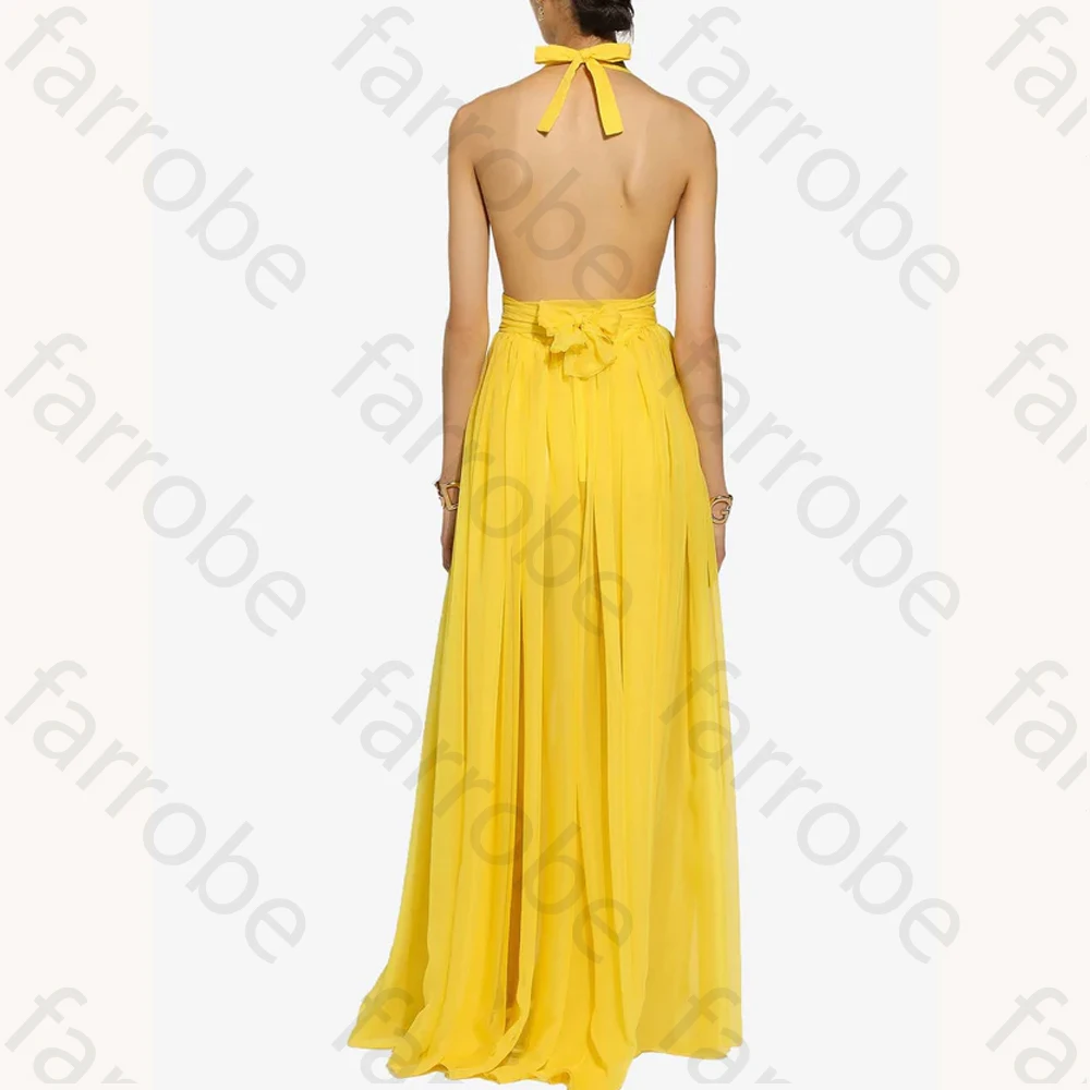 カスタマイズされたエレガントなノースリーブシルクシフォンマキシドレス A ラインイブニングドレス絶妙な高品質ウエディングパーティードレス女性のための