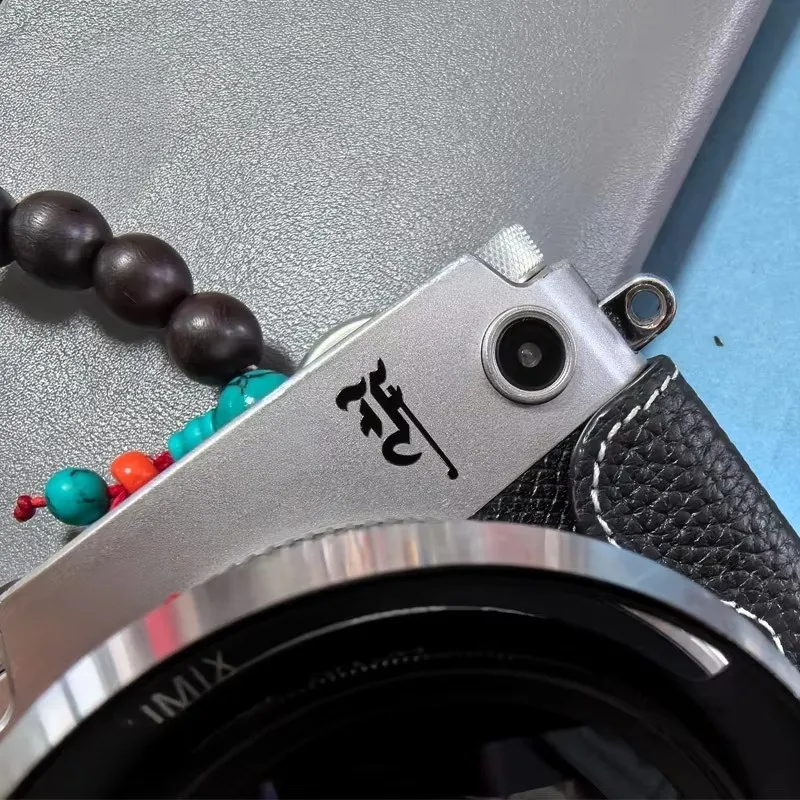 5 sztuk Metalowa Naklejka z Logo F, Dekoracja Kamery, Tabliczka z Nomiakiem, Odznaka do Aparatu Olympus PEN — zdjęcie produktu 5