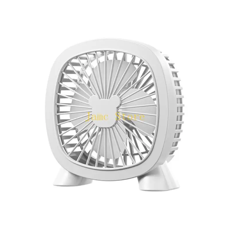LX0B Tiny 5V USB Desk Fan Durability Design Perfect For Bedroom Vehicle Or Picnics