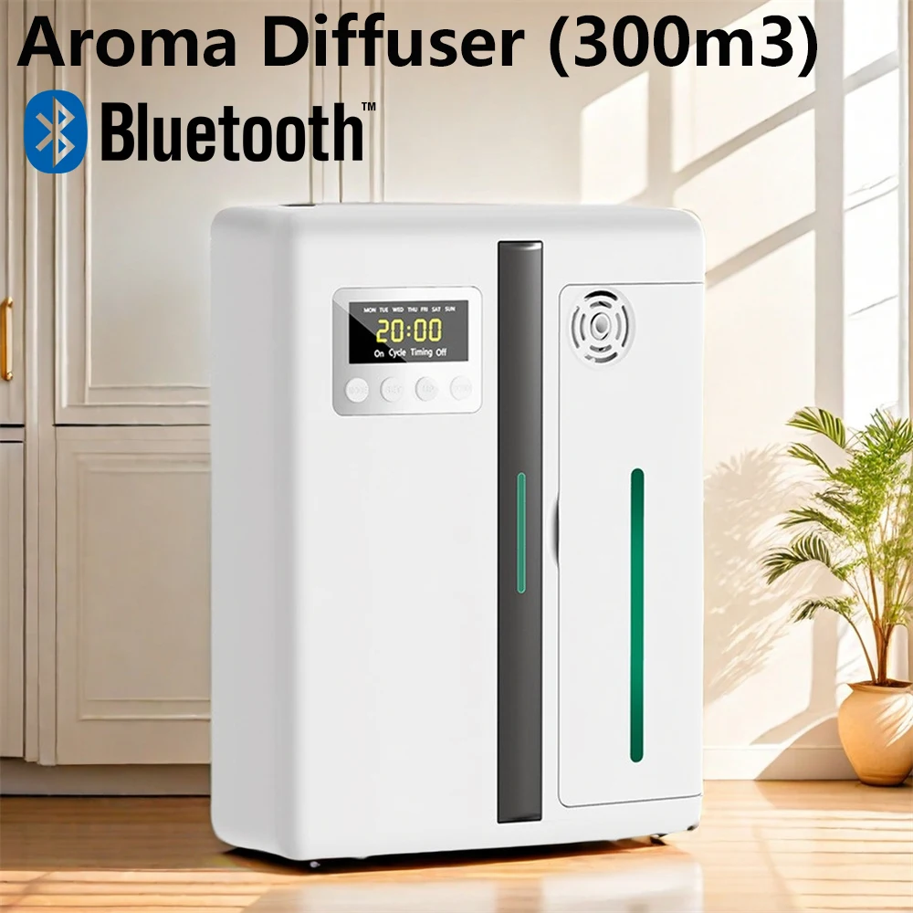 Aroma Diffuser Home Hotel Office Toilet Air Freshener Smell Distributor Essential Oil Diffuser Room Fragrance Machine w/ Fan