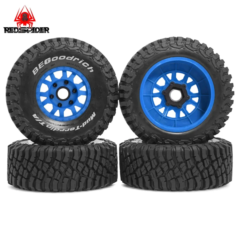 1/8 Short Course Truck Tires Tyre Wheel With 12mm 14mm Hex For Slash Arrma Senton HuanQi 727 Vkar 10sc Hpi Rc Car