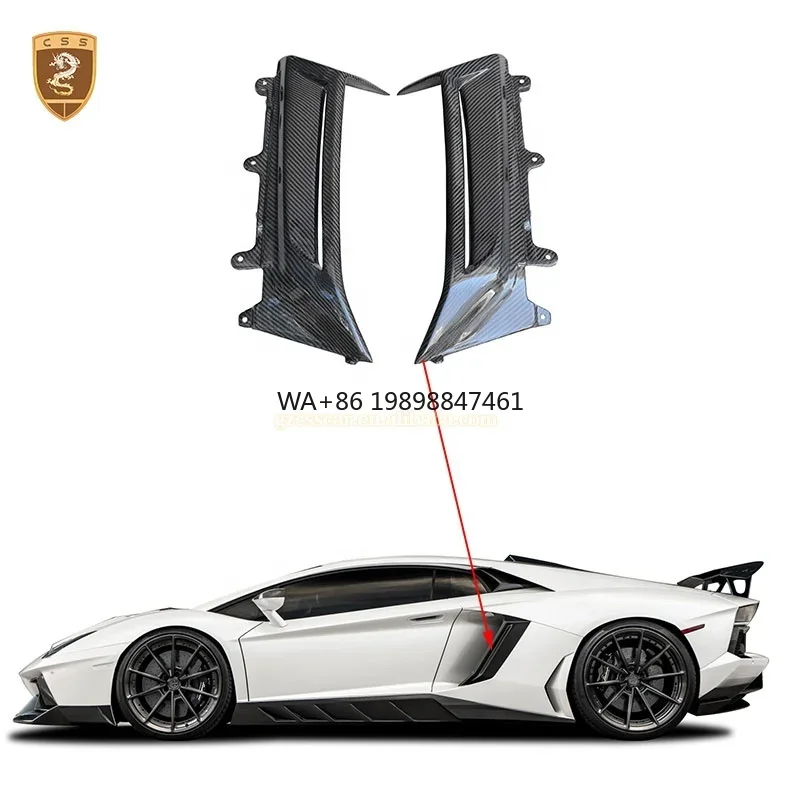 

Hot Sale N Style Air Side Fender Vent for Lambo Avendator LP700 Carbon Fiber Material