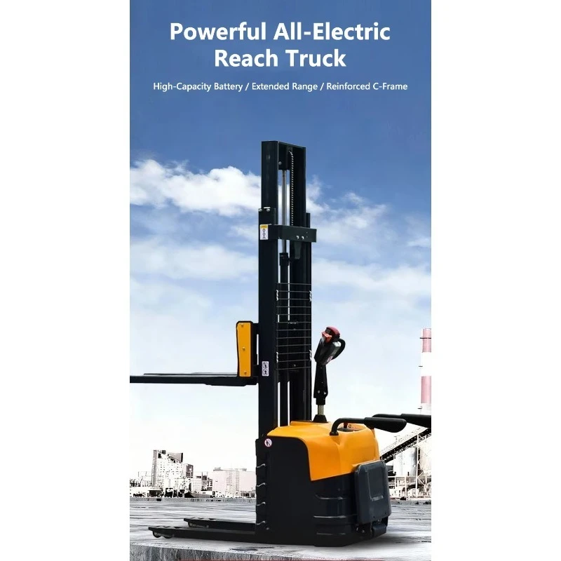 1.5-ton, 2-meter/3-meter Fixed Electric Stacker with Hydraulic System for Warehouse Logistics Use