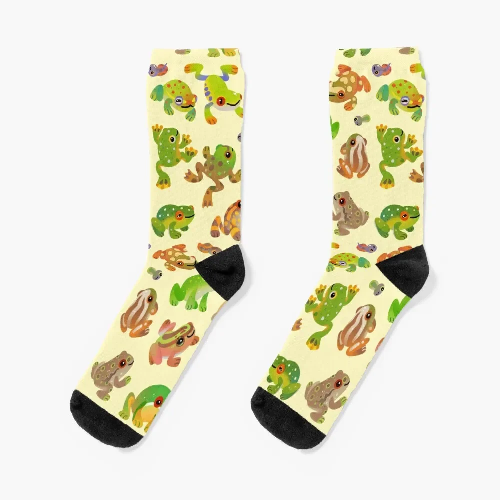 

Tree frog Socks anti-slip Soccer tennis christmass gift Socks Male Women's