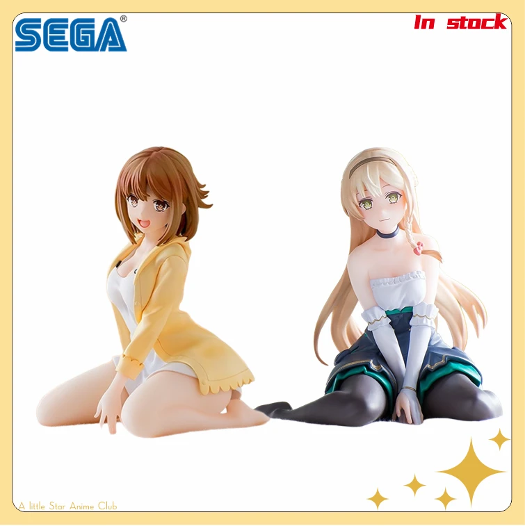 In Stock Original SEGA PCF Atelier Ryza: Ever Darkness & The Secret Hideout Klaudia Valentz/Reisalin Stout Anime Figure Model