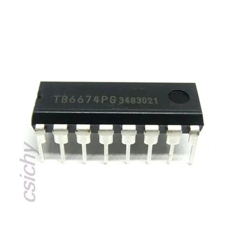 

10pcs/lot TB6674 TB6674P TB6674PG DIP-16 Motor driver control chip In Stock