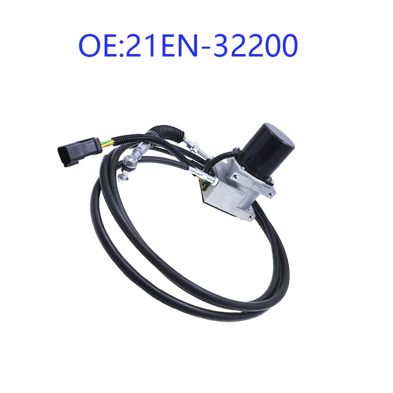 High Quality Excavator Accessories Throttle Motor Long Line 21EN-32200 21EN32200 for R130-5 R215-7 R220-5  Engine