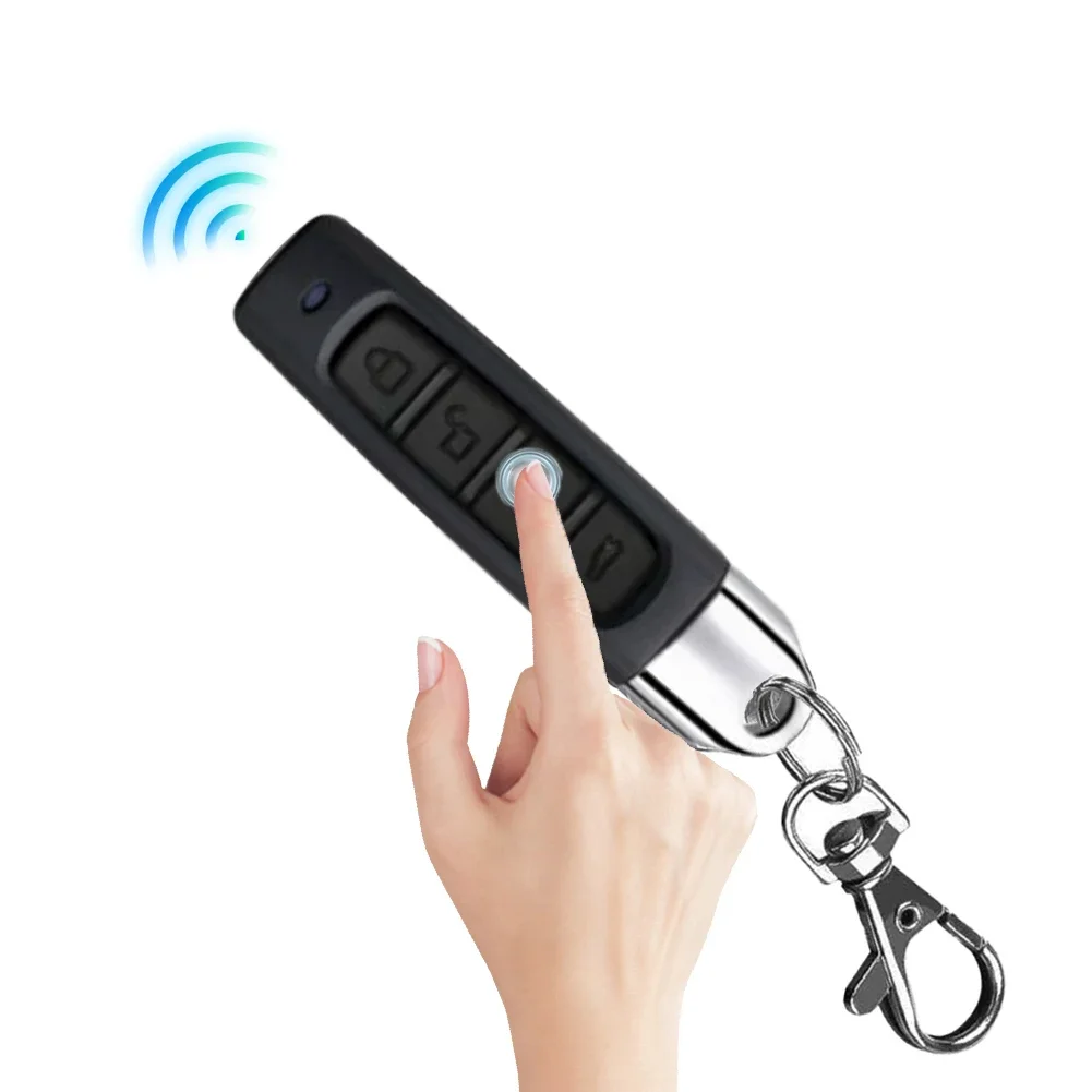 

433MHZ Auto Duplicate Remote Control 4 Channel Electric Garage Door Remote Control Clone Code Car Key Remote Control Duplicator