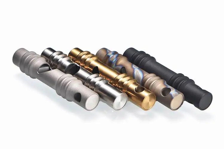 

EDC мини-свисток из титанового сплава, свисток судьи, EDC, свисток для выживания на открытом воздухе, свисток для тренеров, подарок