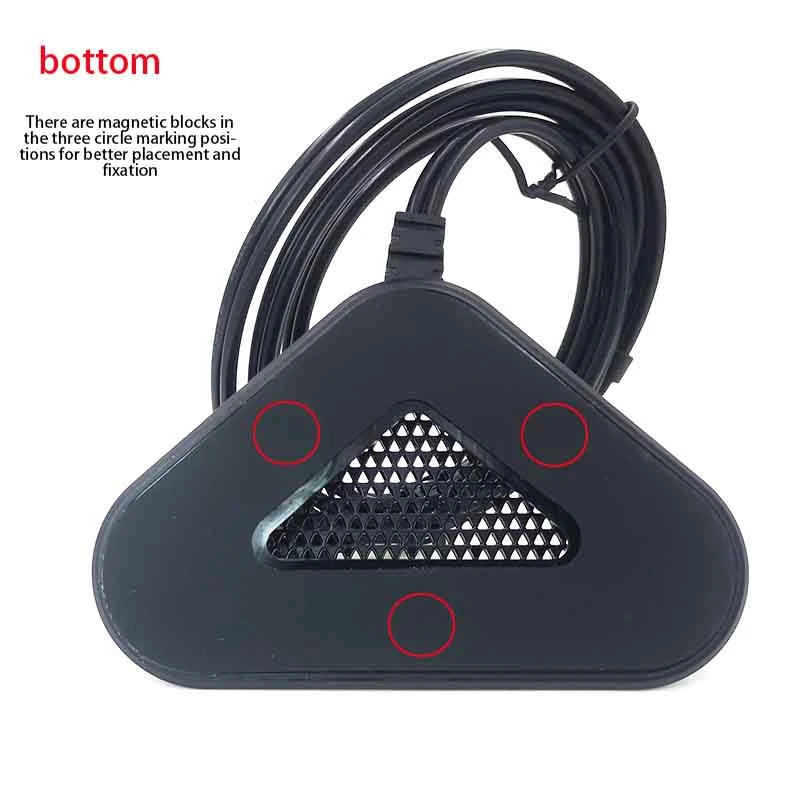 Cabo de Extensão Dupla Freqüência, Roteador WiFi, Placa de Rede Sem Fio, Conector Adaptador, Base de Sucção Magnética, 2.4G, 5G