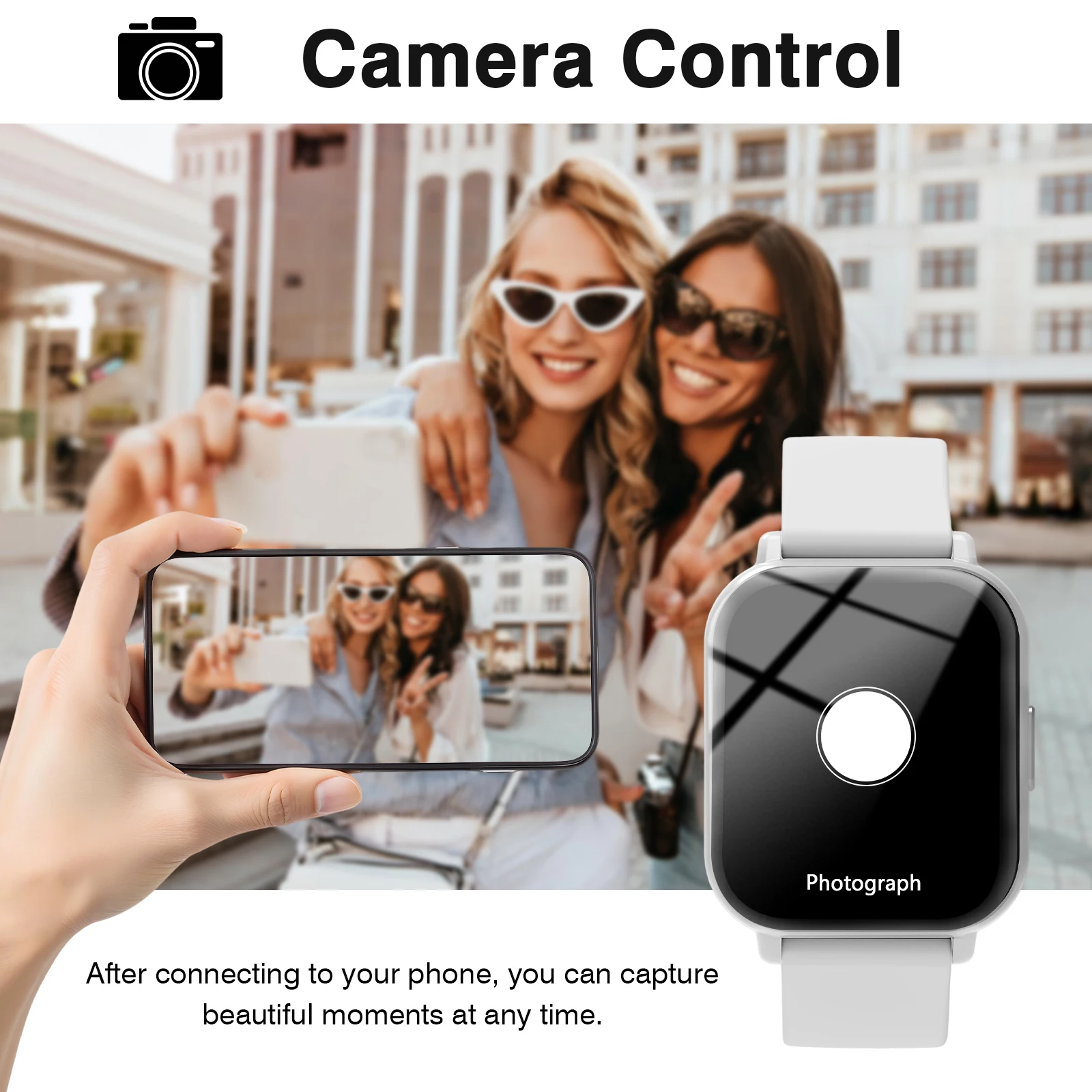 Smartwatch Calling New Popular Wireless Charging Men BT Call Women Sport Step And Calorie Tracking Smartwatch For IOS Android