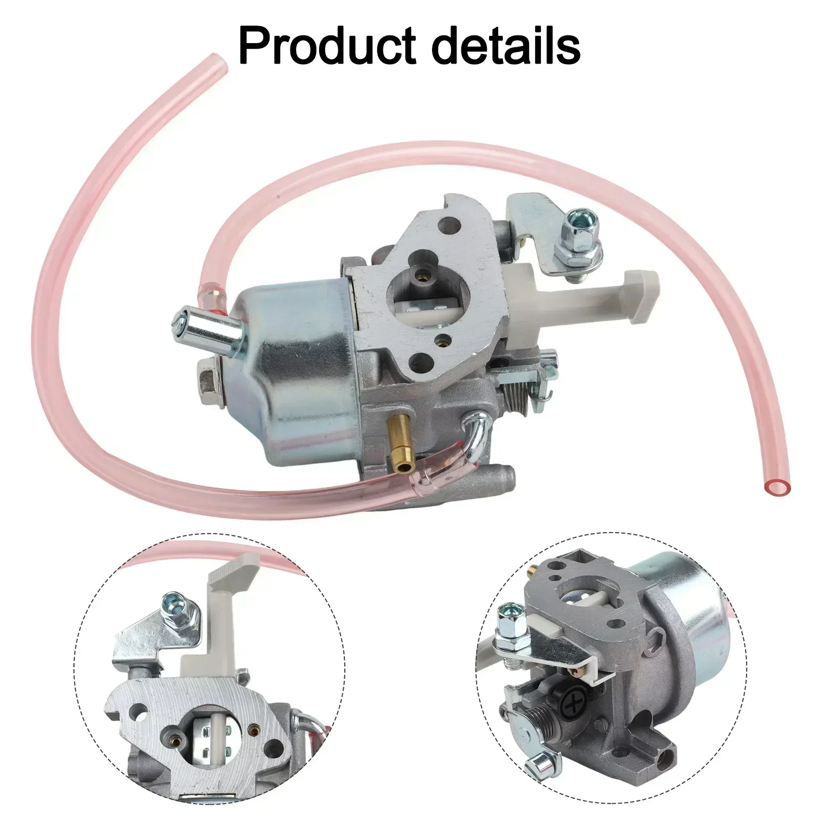 For Huasheng 49cc GX50 Engine Carburetor Assembly with Fuel Filter and 3 Washers for Motorized Bike Applications