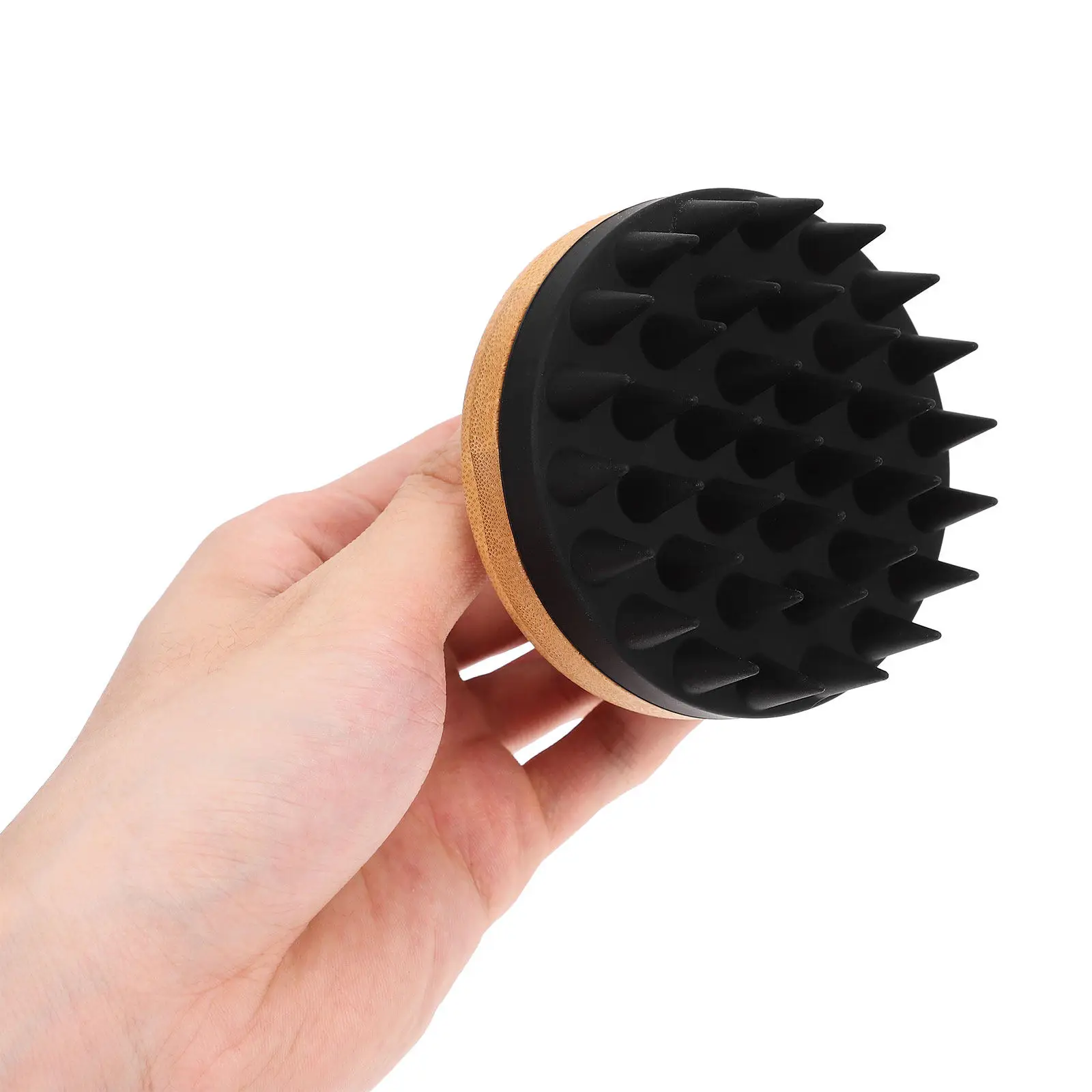 Scalp Massager Shampoo Brush Hair Cleaning Deep Scalp Exfoliator Head Shower Brush Soft Bristles Stimulate Blood Flow Hair Care