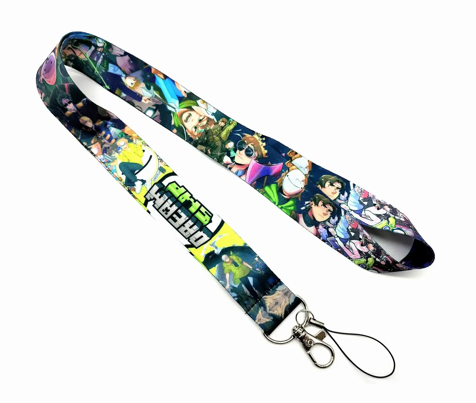 Dream smp Neck Strap Lanyards for Key ID Card Gym Cell Phone Strap USB Badge Holder Rope Cute Key Chain Gift