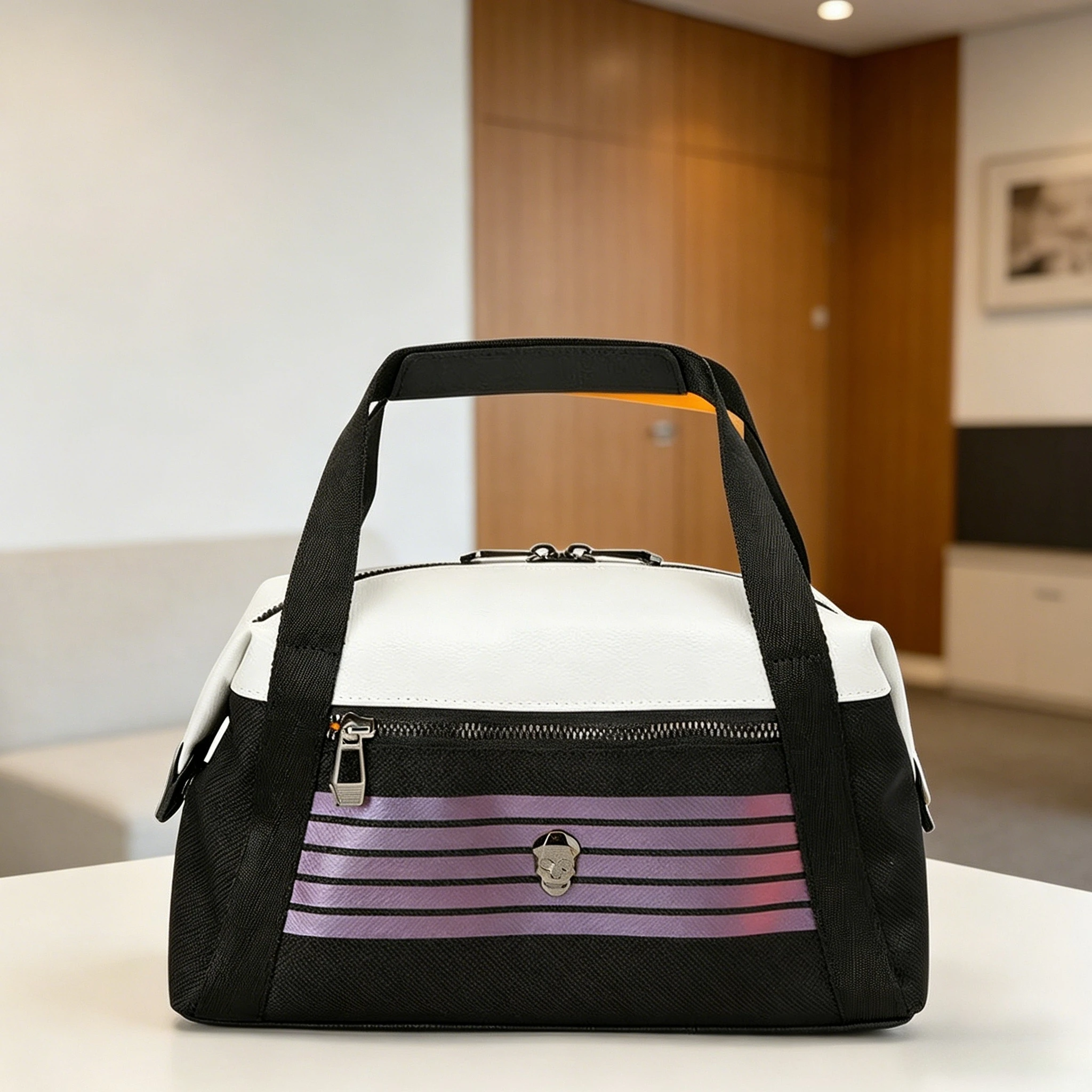 2026-korean-luxury-golf-handbag-mini-portable-golf-pouch-with-magnetic-buckle-laser-cutting-women's-clothing-storage-bag