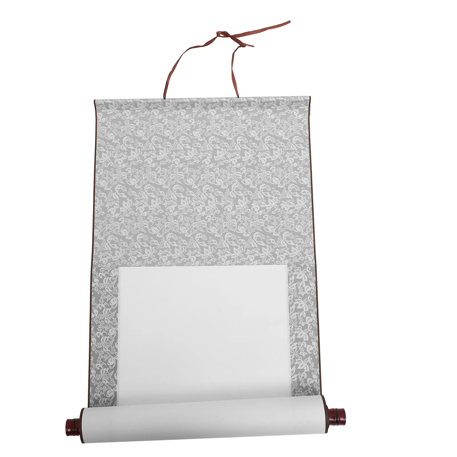Rollo en blanco para caligrafía china, estilo papel Xuan, para pintura y escritura con pincel, letras pequeñas y caligrafía cursiva.