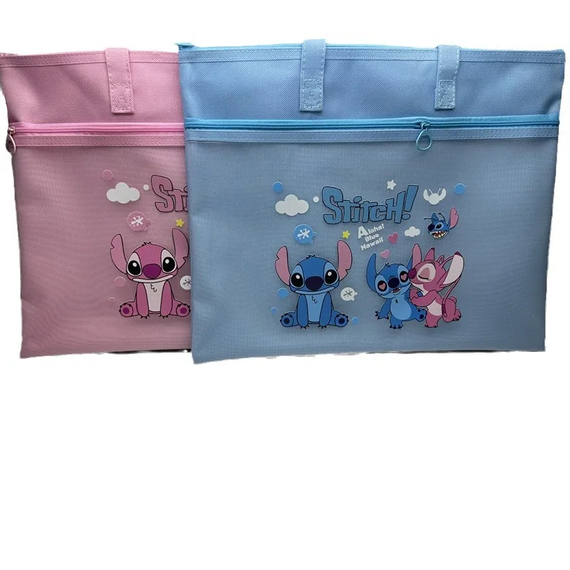 Disney Lilo & Stitch Torba do przechowywania dokumentów Organizadores Folder Organizer plików Anime Akcesoria biurowe Prezent dla dziecka