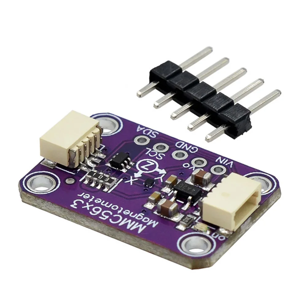 MMC5603 Triple Axis Compass Magnetometer Sensor Module Three Axis Magnetic Field Module Materiale for STEMMA QT/Qwiic
