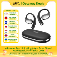 QCY Crossky R70 Open-Ear Wireless Headphones Hi-Res with LDAC OWS Earphones Bass Boost Bluetooth 6.0 Earhook Sport Earbuds 52Hrs