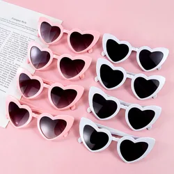 Vrijgezellenfeest hartvormige zonnebril bruiloft bruids douche decoratie bruid als vrijgezellenfeest bruidsmeisje cadeau bril decor