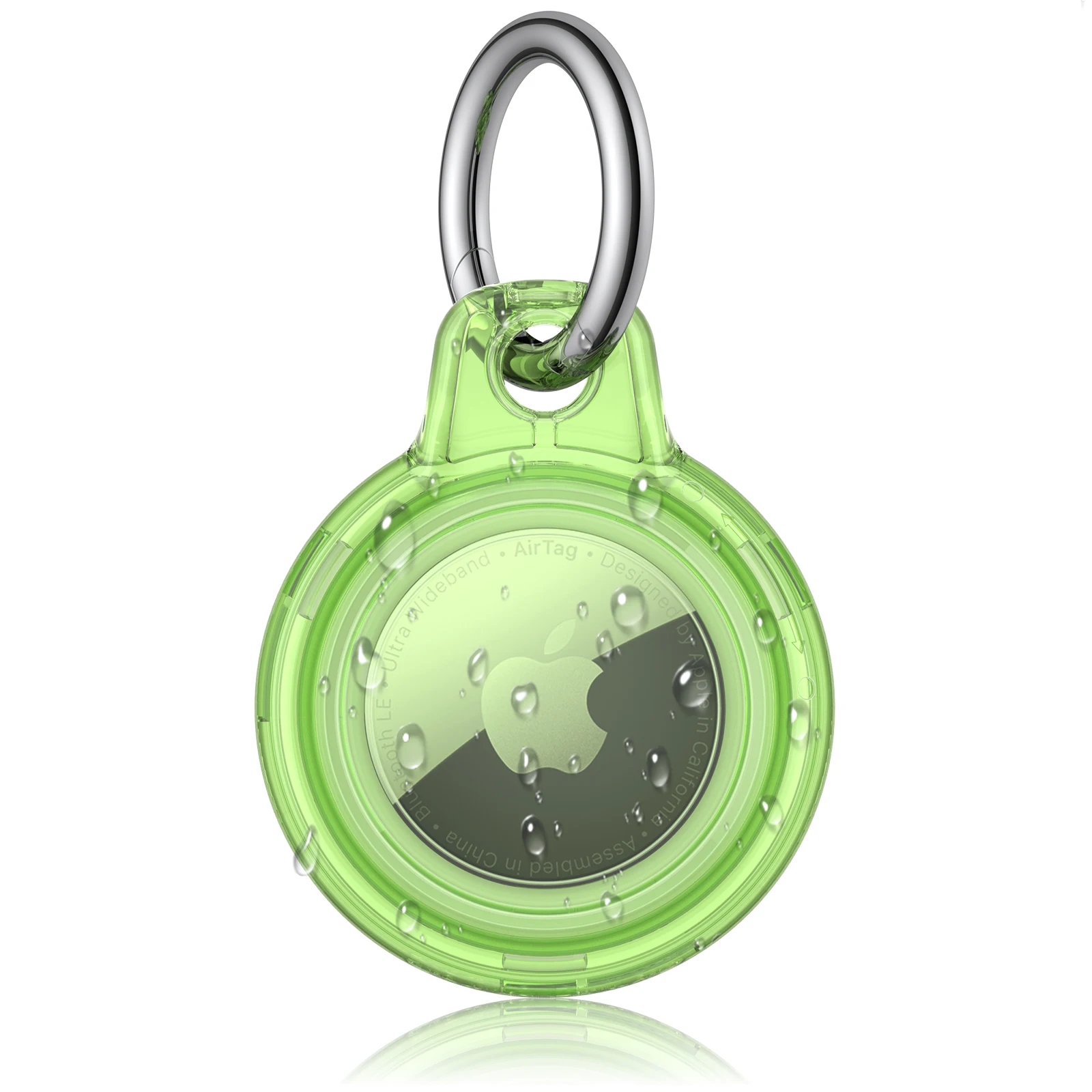 Водонепроницаемый чехол для Apple AirTag, чехлы для смарт-тегов для Apple Tracker, чехол с защитой от потери устройств, жесткий корпус для ПК, трехугольный жесткий клей