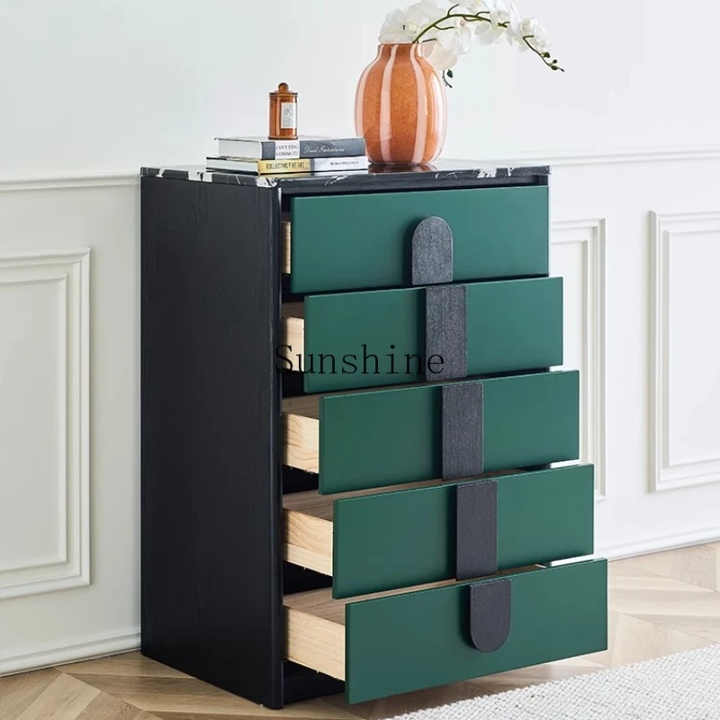 Medieval Bedroom Storage Cabinet Modern Drawer Bedside Cabinet