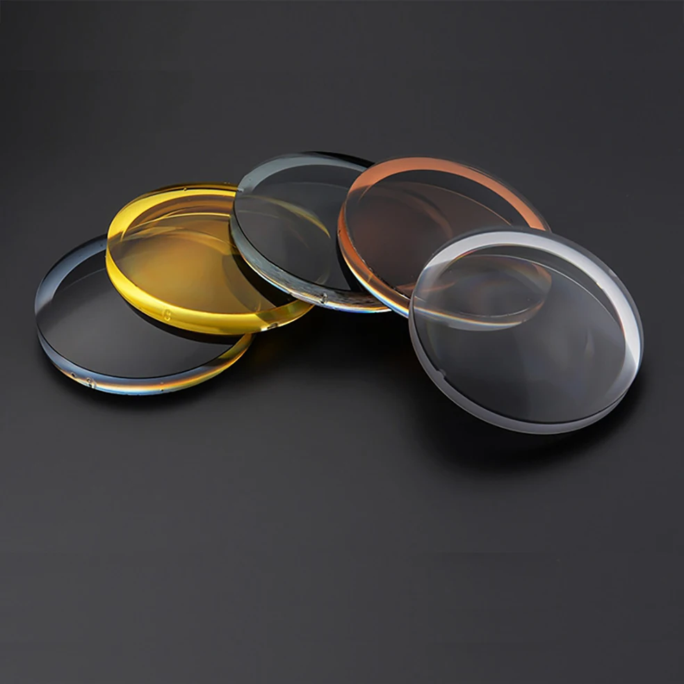 A Pair Polarized Optical Lens Mirrored Tinted Lens Prescription Myopia Presbyopia Scratch-resistant 1.50 1.61 1.67 Index