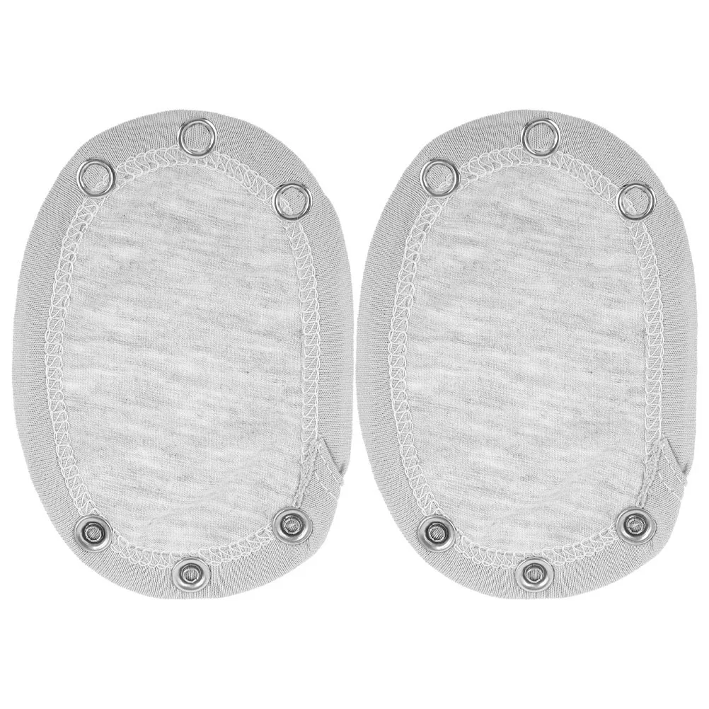 

2Pcs Cotton Bodysuit Extender Baby Jumpsuit Snap Extenders Adjustable Length for Sleeping Traveling Comfortable Stylish