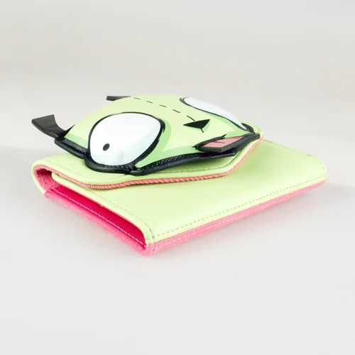 Imagen 2 del producto Cartera estéreo 3D de terciopelo triple de alta calidad, tarjetero individual a la moda, monedero, ventana de identificación