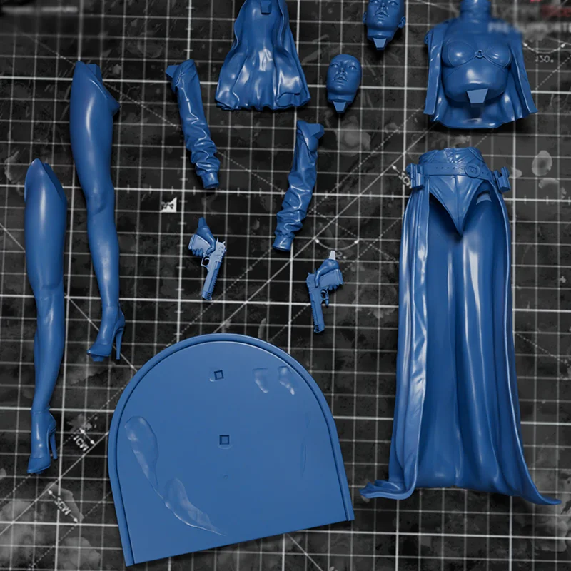 22CM Game Character 5643 Num 3D Print Model Kit Unassembled Unpainted Custom Jigsaw Puzzle GK Figure