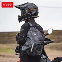Motowolf Motorcycle Rider Backpack Outdoor Riding Large Capacity Helmet Bag Leisure Backpack Anti Splashing Reflective Backpack