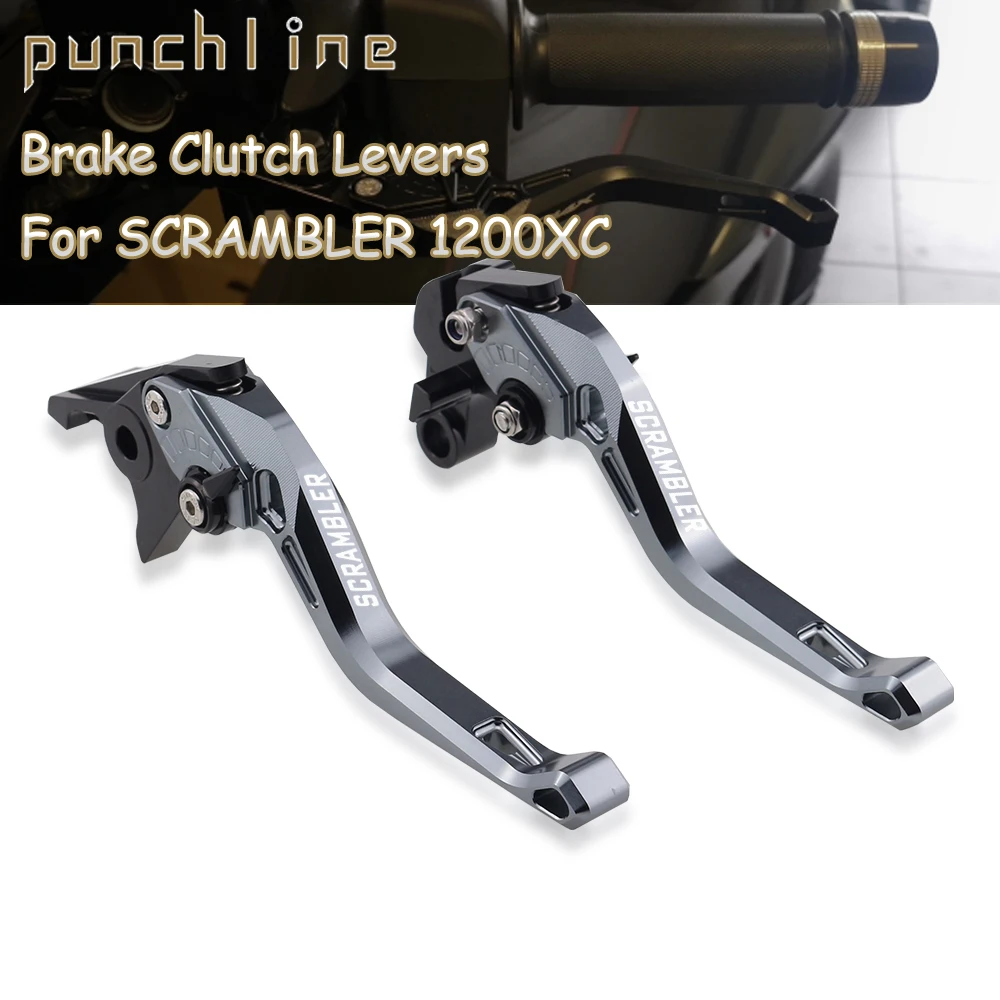 Fit SCRAMBLER 1200XC 2019-2022 Adjustable Brake Handles For SCRAMBLER 1200 XC Clutch Levers