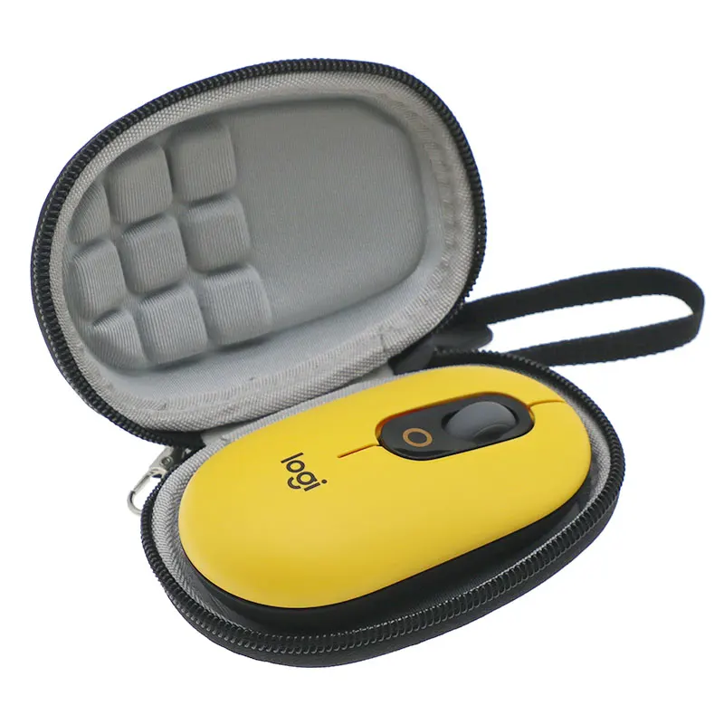 For Logitech POP and M350 Mouse Travel Carrying Storage Bag EVA Hard Case Small mouse bag protective cover (only case)