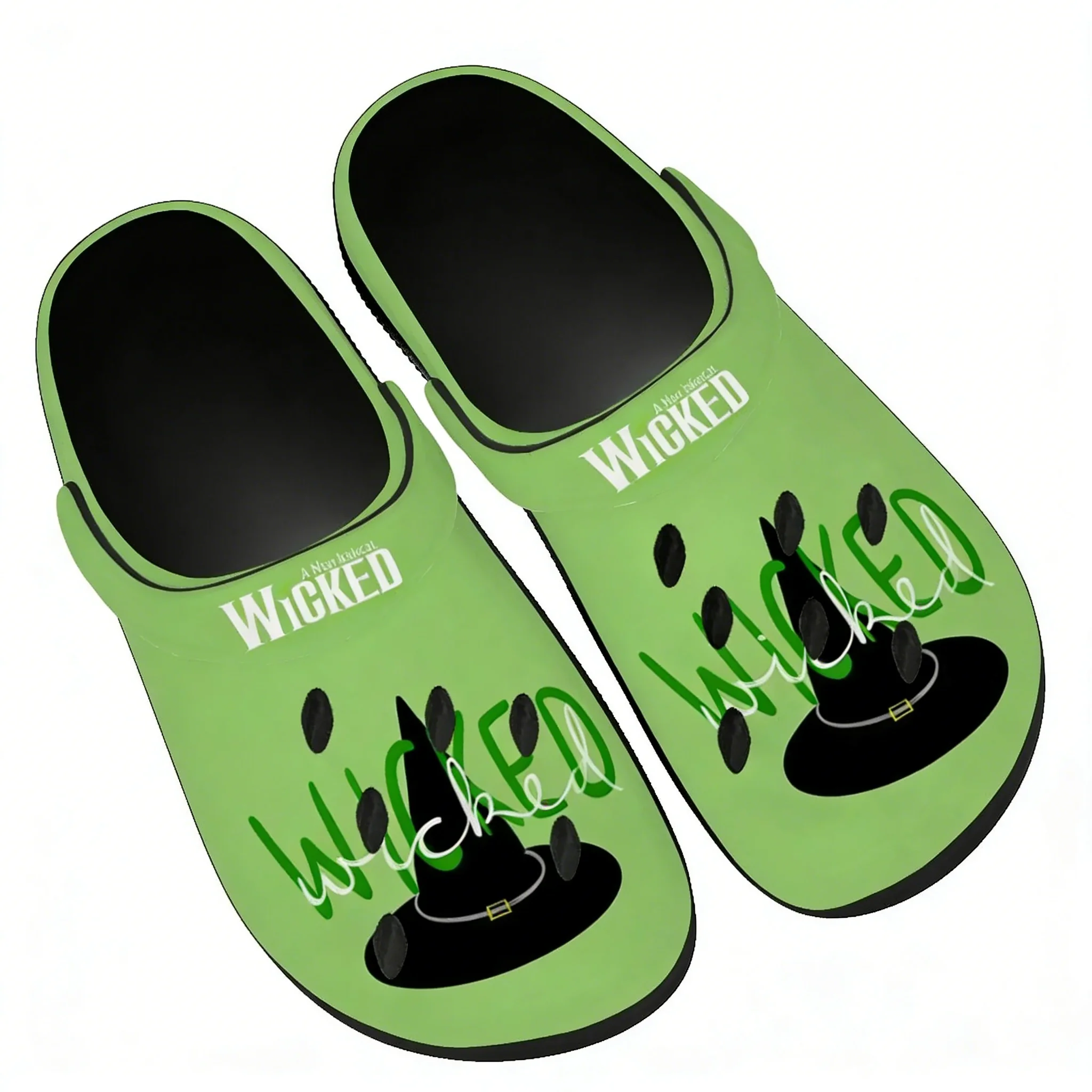 

Водные сандалии WICKED для мужчин и женщин: удобные, модные, для дома и сада, с возможностью индивидуального дизайна, пляжные, дышащие, с отверстиями, тапочки