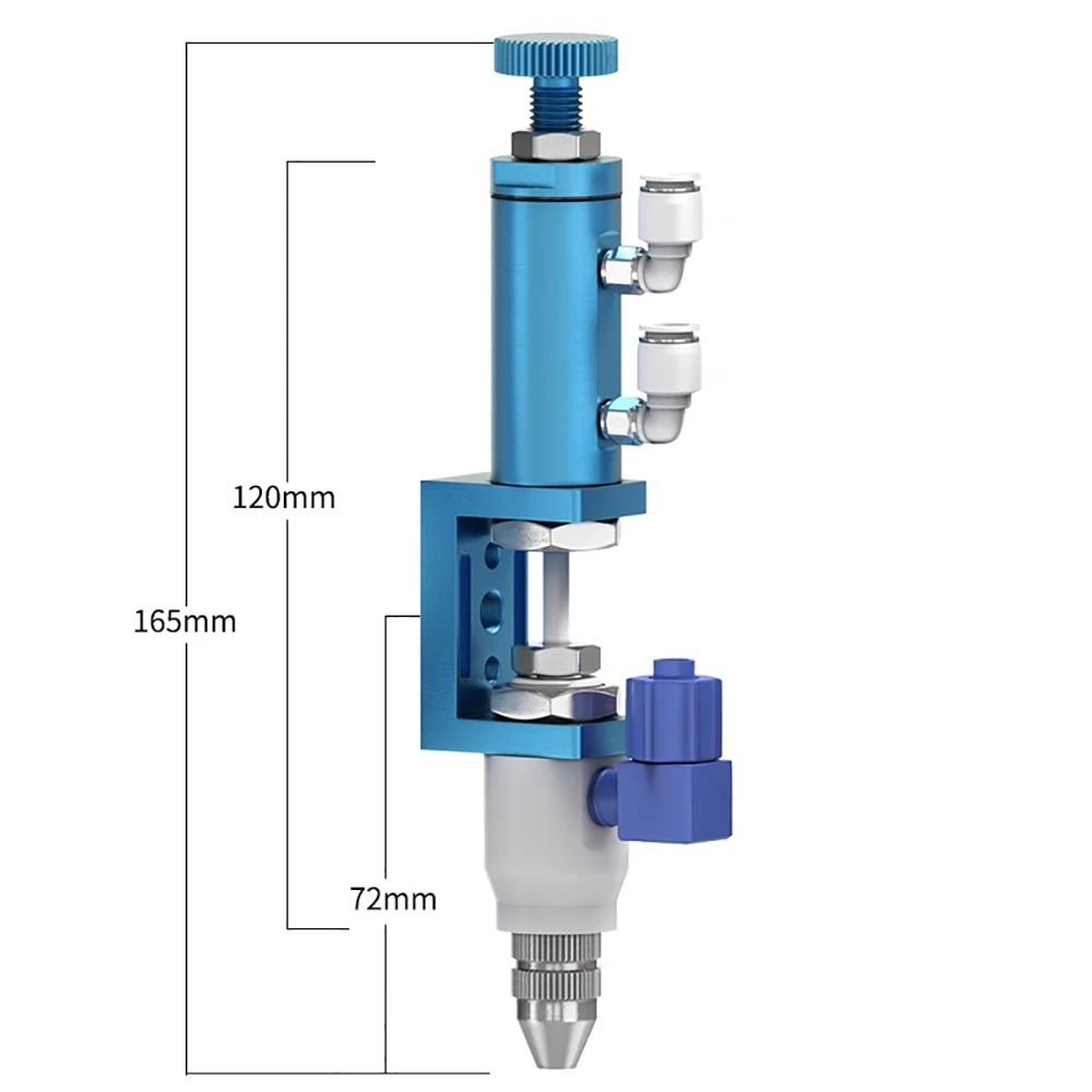 Precision Dispensing Valve with Thimble Adjustment - QLH-23K - Compact Design for Micro Dispensing