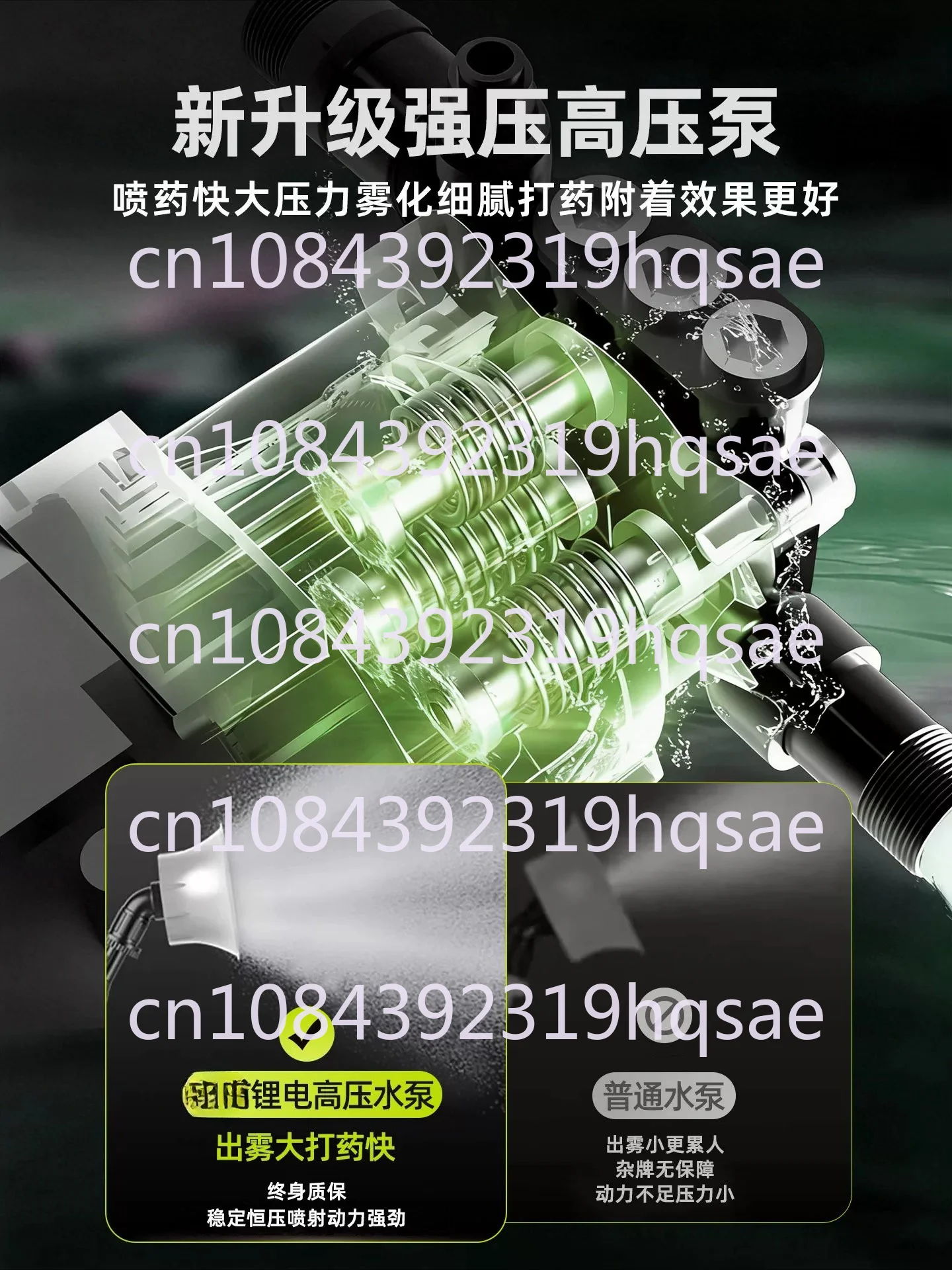 Electric Spray, A New Type of High-pressure Pesticide Sprayer for Agriculture, Backpack Disinfection and Epidemic Prevention