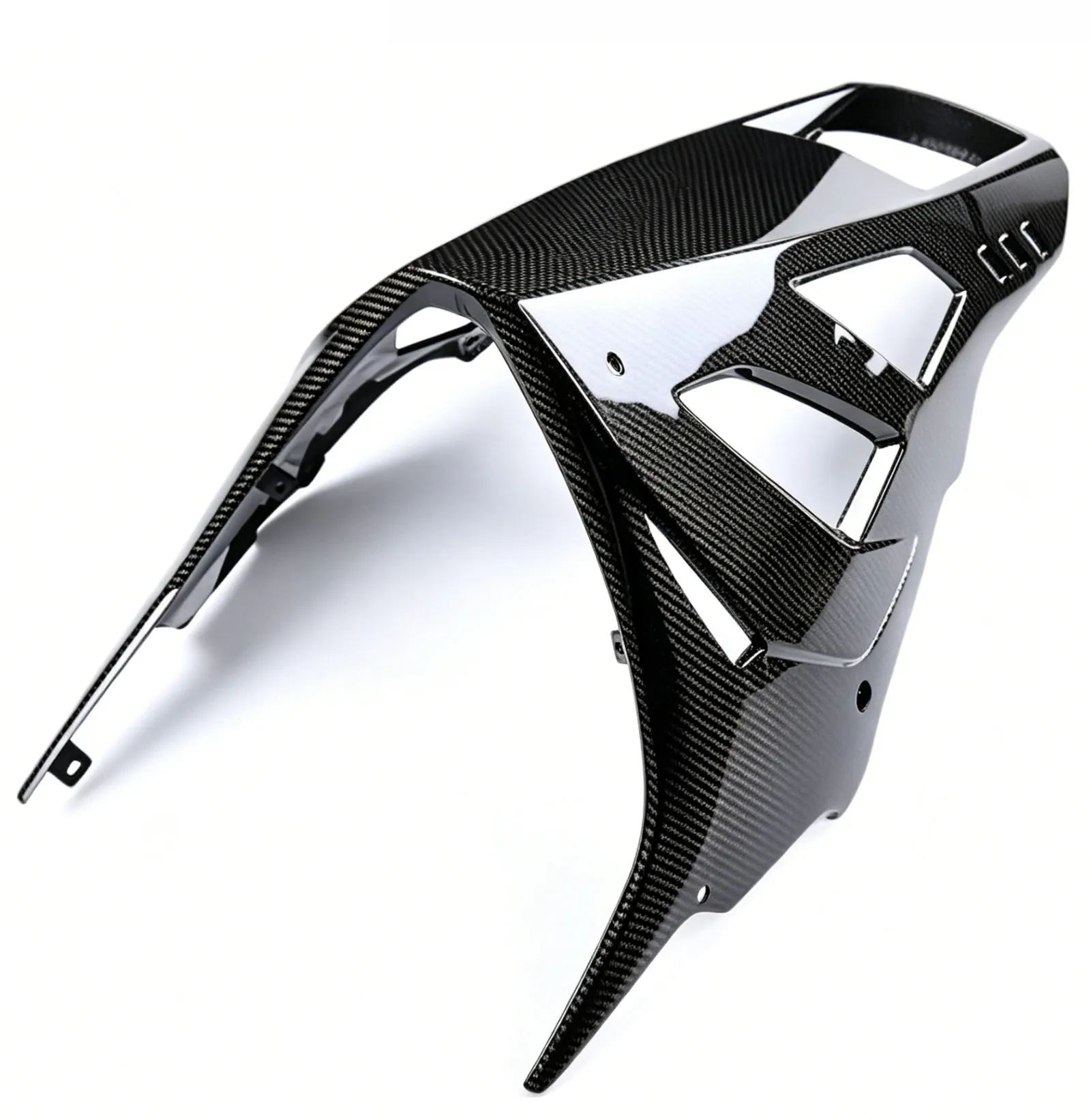 Quality 100% Dry Carbon Fiber Motorcycle Belly Pan Glossy UV Protective Coating Black for S1000RR 2023+ Retrofit/Upgrade