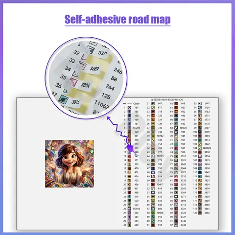 120 Colors Photo Custom Diamond Painting Resin Square With Sticker Legend Crystal Fairy Dust AB 5D DIY Private Embroidery Decor